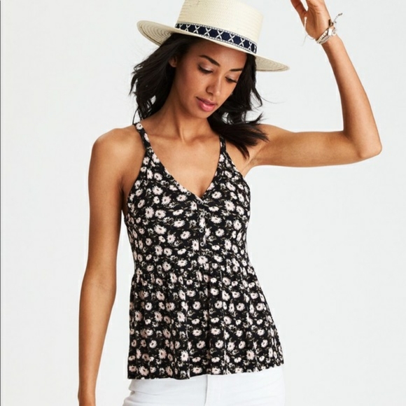 American Eagle Outfitters Tops - 3/$25 American Eagle | Soft & Sexy Henley Tank